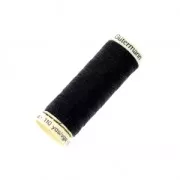 Hilo para coser poliéster Gütermann Negro (n°000) x100m
