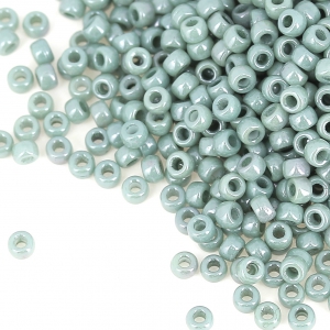 Rocailles Matubo 11/0 - 2.10 mm Luster Green x10g