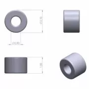 Matubo Rocks 11/0 2.10 mm - Verde Brillo x10g