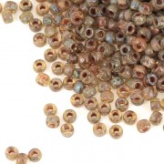 Rocalla Matubo 10/0 de 2,1 mm - Crystal Picasso x10 g
