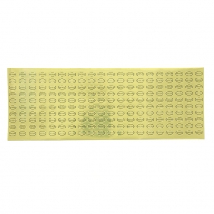 Surtido de 1000 pequeñitas étiquetas adhesivas 14x8 mm Gold filled