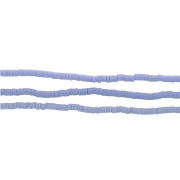 Cuentas arandalas Heishi 5x1 mm Azul x39 cm