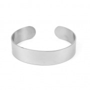 Pulsera jonc a personalizar 15x175 mm de Acero inox x1|raw }}