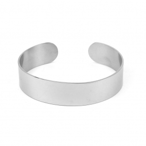Pulsera jonc a personalizar 15x175 mm de Acero inox x1