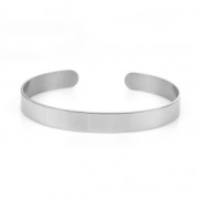 Pulsera jonc a personalizar 8x175 mm de Acero inox x1