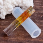 Molde de silicono para hacer colgantes de resina de 9x50 mm Cylindre|raw }}