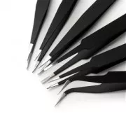 Kit de 6 pinzas para joyas Eco - Brucelles Tweezers Antistatique