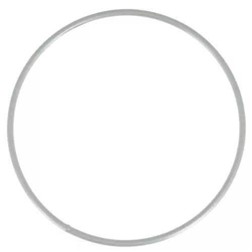 Círculo desnudo de metal para atrapasueños suspensión y lámparas 10cm Gris mate x1