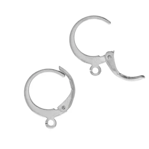 Ganchos forma design redonda 12 mm Acero Inox 304 x2
