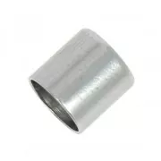 Terminales tubo para cordón 6 mm de Acero inox x4