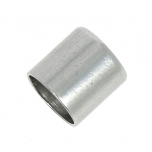 Terminales tubo para cordón 6 mm de Acero inox x4