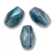 Aceitunas facetadas 6x4 mm Montana Azul x25