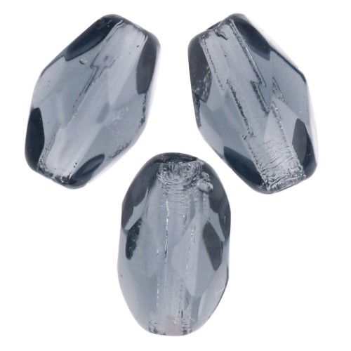 Aceitunas facetadas 6x4 mm Montana Azul x25