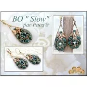 Cuentas de vidrio Samos® by Puca® 5x7 mm Dark Plum Metallic Mat x10g