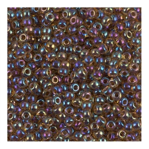 Rocalla Miyuki 11/0 357 - Lt Topaz AB Root Beer Lined