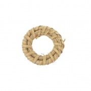 Colgante / anilla de mimbre 25 mm para hacer joyas personalizadas DIY x1|raw }}