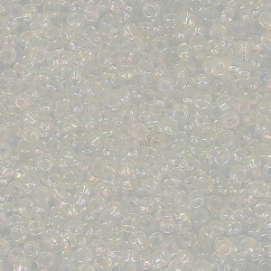Cuentas de Rocalla Preciosa 15/0 - 1,5 mm Crystal AB x 20 g