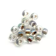 Rocalla Miyuki 8/0 2195- Crystal AB Taupe Lined