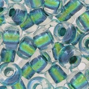 Rocalla Miyuki 6/0 3205 - Magic Crystal Emerald Marine Lined|raw }}