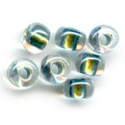 Rocalla Miyuki 2/0 3201 - Magic Crystal Golden Olive Lined x10g|raw }}