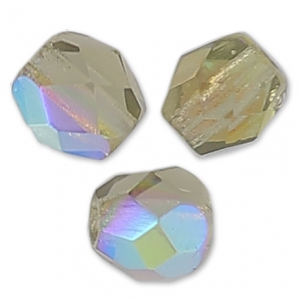 Facetadas 4 mm Black Diamond AB x50