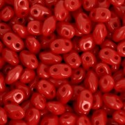 MiniDuo 2x4 mm Red Coral x10g