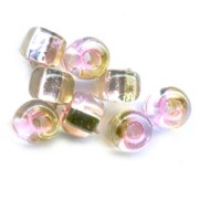 Rocalla Miyuki 6/0 Rococo 3279 - Chartreuse Pink SL|raw }}