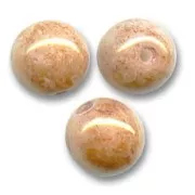 Cuentas redondas 6 mm Opaque Luster Rosaline x25