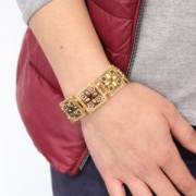 Anilla para montaje y tejido cuadrado para trabajos de bisutería 20 mm plateado x1