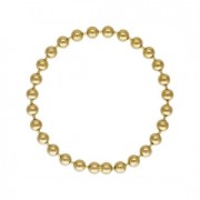 Anillo fino cadena con bolas 1.5 mm de Gold filled Talla 48-49 x1