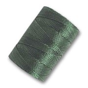 Hilo C-Lon Beading Cord 0,50 mm Forest Green x84m|raw }}