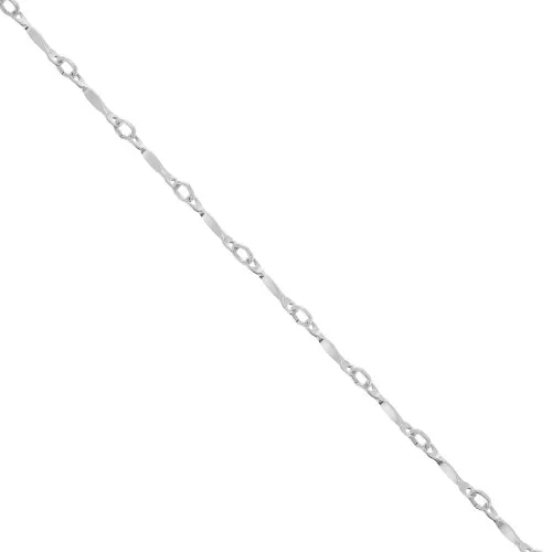 Cadena malla Dapped Bar 1.5 mm de Plata 925 x50cm