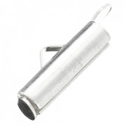 Terminal para tejido de cuentas rocallas & Delica Miyuki 18 mm de Plata 925 x1