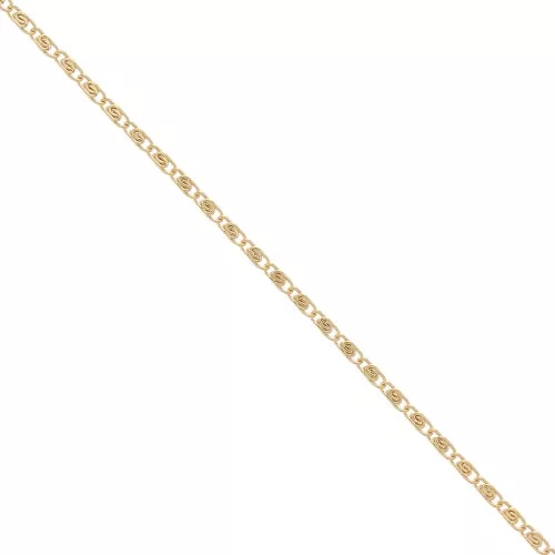 Cadena 1,8 mm - Chapado en oro 3 micras x50cm