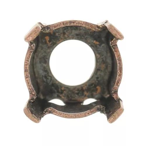 Engaste PureCrystal 1088/1122 Rivoli redondo 6 mm Cobrizo