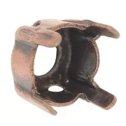 Engaste PureCrystal 1088/1122 Rivoli redondo 6 mm Cobrizo