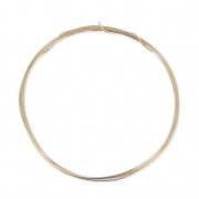 Hilo flexible 0.3 mm de Gold filled x 1.5 m