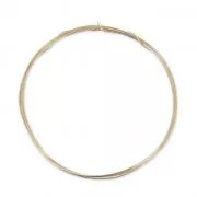 Hilo flexible 0.3 mm de Gold filled x 1.5 m