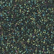 Miyuki Delica 15/0 DBS0027 - Verde oscuro iris metalizado x5 g