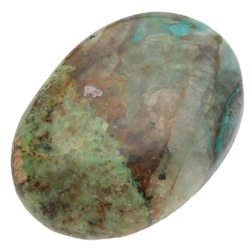 Cabuchón ovalado 25x18 mm Crisocola
