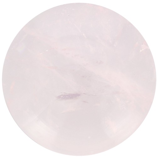 Cabuchón redondo 20 mm Cuarzo Rosa