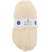 DMC Lana Knitty 10 - Color Crema (n°993) x 82m|raw }}