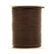 Cordon cuir 1,5 mm Marron x 25 m