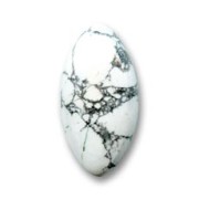 Cabuchón ovalado 30x15 mm Howlite