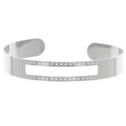 Pulsera especial tejido de cuentas Miyuki 10x170 mm de Acero inox x1|raw }}