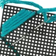 Lona Círculo Canvas de Plástico a bordar y cortar 24.1 cm n°7