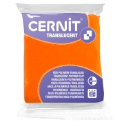 Arcilla Cernit Translucent 56gr Naranja (n°752)