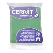 Pasta Cernit translúcida - Verde limón (n.º 605) x 56 g