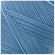 Bobina de hilo encerado Linhasita para micro macramé 0,75 mm - Azul claro (606) x228m