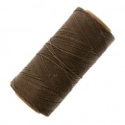 Bobina de hilo encerado Linhasita para micro macramé 0,5 mm - Café au Lait (612) x335m